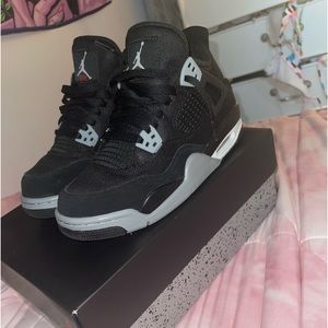 jordan 4 “black canvas” gs